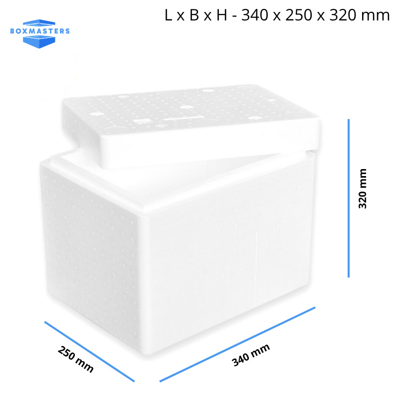 EPS Dozen EPS doos 12.2 L - 340 x 250 x 320 mm 2 EPS doos 12.2 L - 340 x 250 x 320 mm - Afbeelding 2
