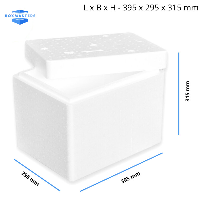 EPS Dozen EPS doos 20 L - 395 x 295 x 315 mm 2 EPS doos 20 L - 395 x 295 x 315 mm - Afbeelding 2