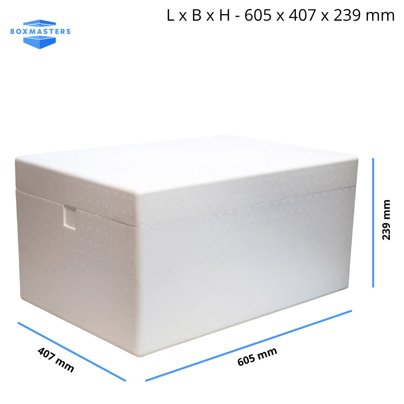 EPS Dozen EPS doos 30 L - 605.5 x 407 x 239 mm 2 EPS doos 30 L - 605.5 x 407 x 239 mm - Afbeelding 2