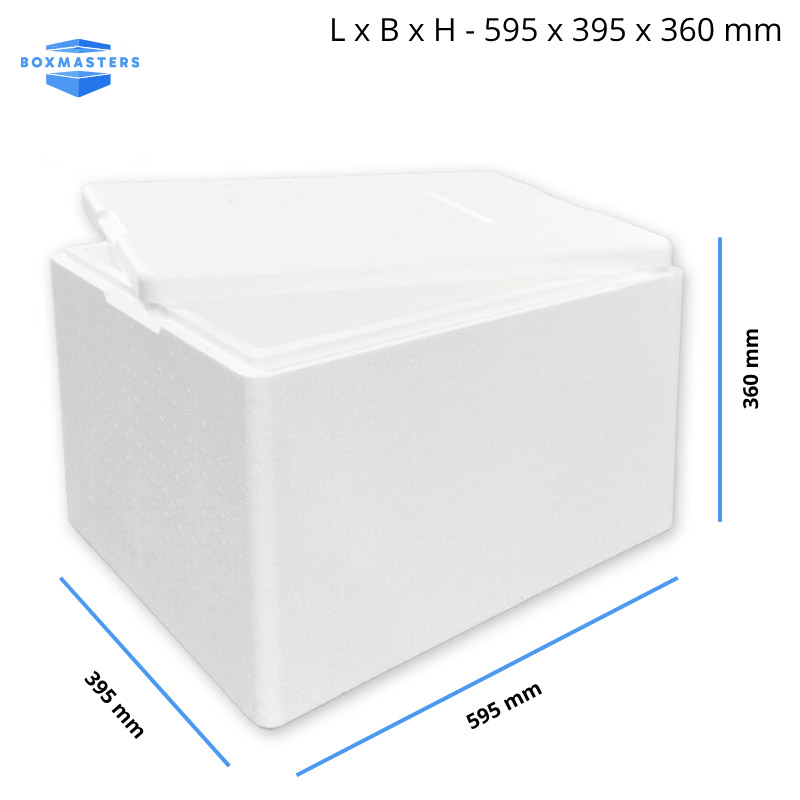 EPS Dozen EPS doos 53.5 L - 600 x 400 x 367 mm 2 EPS doos 53.5 L - 600 x 400 x 367 mm - Afbeelding 2