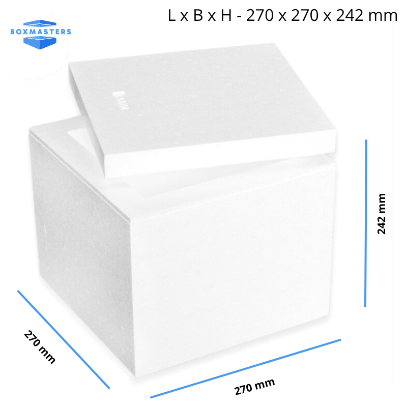 EPS Dozen EPS doos 6.5 L - 270 x 270 x 242 mm 2 EPS doos 6.5 L - 270 x 270 x 242 mm - Afbeelding 2